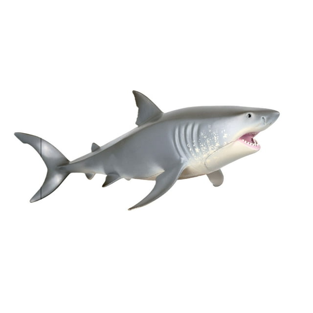 ziyahi Modèle d'Animal Marin Requin Détail Exquis et Construction Modèles d'Animaux Marins Jouets Requin