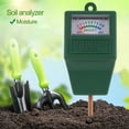 thumbnail image 2 of Soil Moisture Sensor Meter  Soil Tester  3-in-1 Plant Moisture Meter Light and PH Tester for Garden  Lawn  Farm, 2 of 11