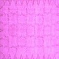 thumbnail image 1 of Ahgly Company Indoor Square Oriental Purple Traditional Area Rugs, 7' Square, 1 of 4