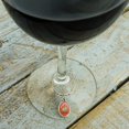 thumbnail image 3 of Guess What Chicken Butt Funny Wine Glass Oval Charm Drink Marker, 3 of 3