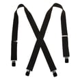 thumbnail image 1 of CTM®  Terry Casual Elastic Clip-End 1 1/2 Inch Suspenders (Men's), 1 of 1