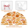 thumbnail image 4 of Pofeuu Various Bread Print Christmas Tree Skirt, Merry Christmas Skirt Xmas Tree Ornaments for Xmas Holiday Party Decorations-36", 4 of 7