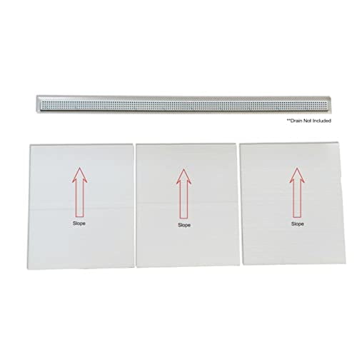 Trugard Systems LLC TG-TRAYLD-7441-LOW TruSlope LD 74x41-L 74" x 41" Curbless Tray