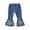 Blue, variant on Odeerbi Kids Pants Spring Autumn Girls' 2025 Casual All-match Jeans Flared Pants Trousers Brown