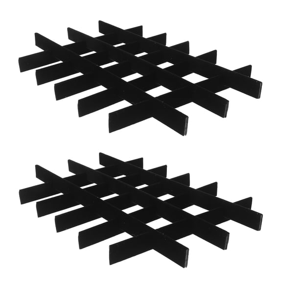 Adjustable Jewelry Drawer Dividers with Removable Grid Inserts for Multi-Compartment Tray Storage and Holiday Decoration Organizer