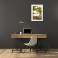 thumbnail image 3 of Millet, Karyn 22x32 White Modern Wood Framed Museum Art Print Titled - Tropical Oasis III, 3 of 4
