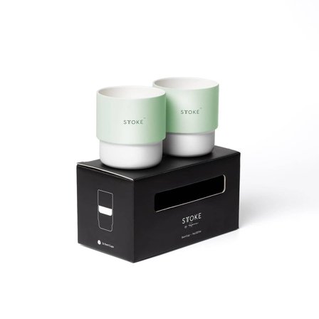 Sttoke Swirl Drinking Cup, 7 oz, Mojito Mint, Home Drinking Beverage