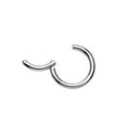 thumbnail image 2 of Hinged Seamless Septum Clicker Ring 316L Surgical Steel, 2 of 4