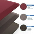 thumbnail image 2 of Bxaolu 1/2 Inch Thick Kitchen Mats for Floor, Kitchen Rug for Standing Desk, Non-Slip, Thicker, Stain Resistant, Comfort Anti Fatigue Floor Mat for Home, Kitchen, Office - (Red,17.3" x 28"), 2 of 7