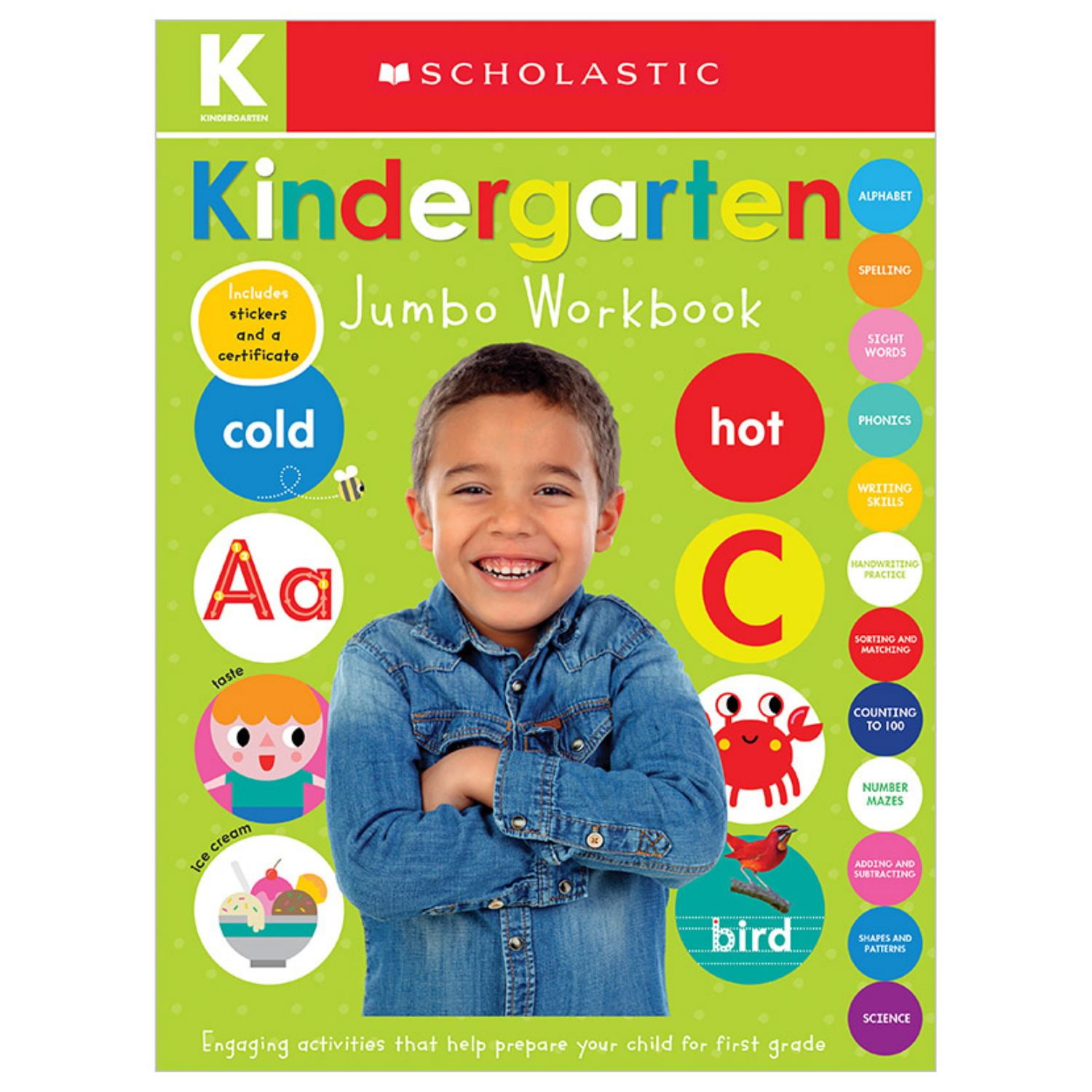 Kindergarten Jumbo Workbook: Scholastic Early Learners (Jumbo Workbook) (Paperback)
