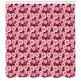 thumbnail image 3 of Spring Shower Curtain, Flourishing Daisies with Foliage Seasonal Blossoming Nature Botanical Garden Art, Fabric Bathroom Set with Hooks, 69W X 75L Inches Long, Multicolor, by Ambesonne, 3 of 3