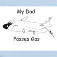 thumbnail image 2 of CafePress - Gas Passer Bodysuit - Baby Light Bodysuit, Size Newborn - 24 Months, 2 of 4