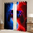 thumbnail image 2 of Castle Fairy Teens Adults Blue Red Boys Game Gamepads Black Out Curtains,Kids Game Controller Video Game Curtains Pack of 2 (42x63 Each),Abstract Gradient Lightning Bedroom Curtains Bedroom Decor, 2 of 6
