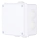 thumbnail image 4 of Caja de conexiones 100x100x70mm IP65 Caja eléctrica preperforada impermeable con tapón de goma para exteriores, 4 of 9