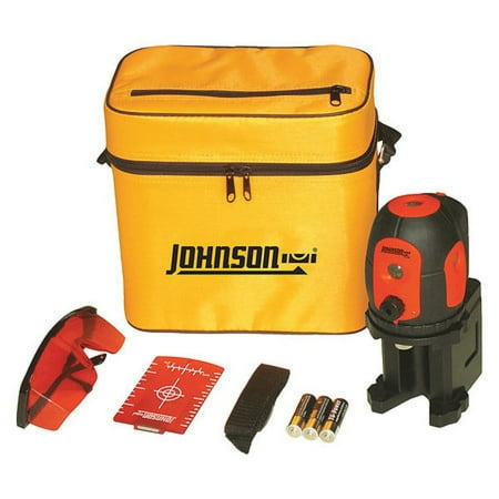 UPC: 0049448276158 | JOHNSON 40-6680 Dot Laser Level Int/Ext Red 200 ft.