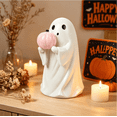 thumbnail image 6 of Halloween Ghost Resin Ornament, Cute Scary Halloween Decoration, Indoor Outdoor Halloween Decor, Perfect for Halloween Party Home Yard Multicolor B, 6 of 7