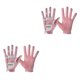 thumbnail image 3 of Eigraketly Guantes de golf para mujer Diseño antideslizante Gránulos para mano izquierda y derecha Tela de microfibra Transpirable Guantes deportivos Type4 NO4 Eigraketly CBP013796, 3 of 5