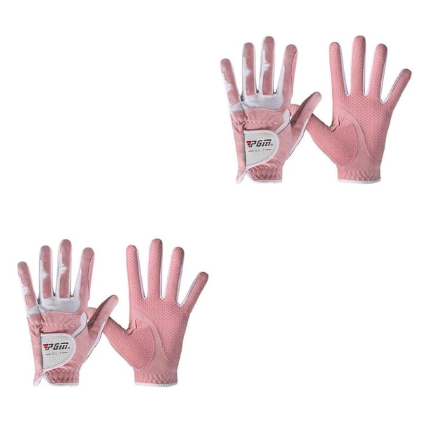 Soidarity Guantes de golf para mujer Diseño antideslizante Gránulos para mano izquierda y derecha Tela de microfibra Transpirable Guantes deportivos Type4 NO4 Soidarity CBP013796