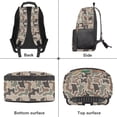 thumbnail image 5 of KUIFORTI Duck Camo Print Kids Backpack Boys School Bag Large Capacity 17 Inch Backpack with Side Pockets for Elementary Middle School Daily Use Back to School Supplies, 5 of 7
