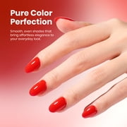 Beetles Stay Shining Collection Salon-Quality Gel Polish- 0.51 fl oz - Cinematic Red