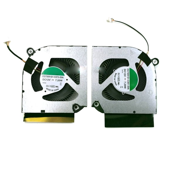 Laptop CPU Cooling GPU Fan For EG75091S1-C081-S9A EG75091S1-C072-S9A 4PIN DC12V 7.20W New