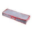 thumbnail image 2 of Lipstore Gift Wrap Organizer Bag Wrapping Paper Storage Container for Xmas Decorations Gray, 2 of 8