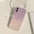 thumbnail image 1 of Carcasa Compatible Con Samsung A14 A13 A12 A53 A04S A03 A54 A51 A52 A71 A22 A50 A30S A50S A21S A34 INS Púrpura Gradiente Soporte Anticaída Protección Trasera Gao Jiahui unisex, 1 of 2