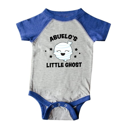 

Inktastic Cute Abuelo s Little Ghost with Stars Gift Baby Girl Bodysuit