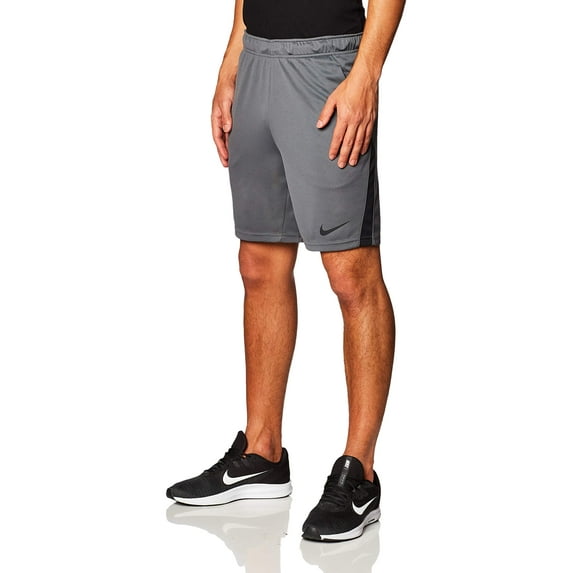 Nike Men's Knit Training Running Shorts (Iron Grey/Black/Black, Medium)
