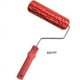 thumbnail image 1 of Rodillo para pintar paredes, ideal para la decoración del hogar, con funda de esponja roja y blanca. 7 pulgadas rojo3, 1 of 3