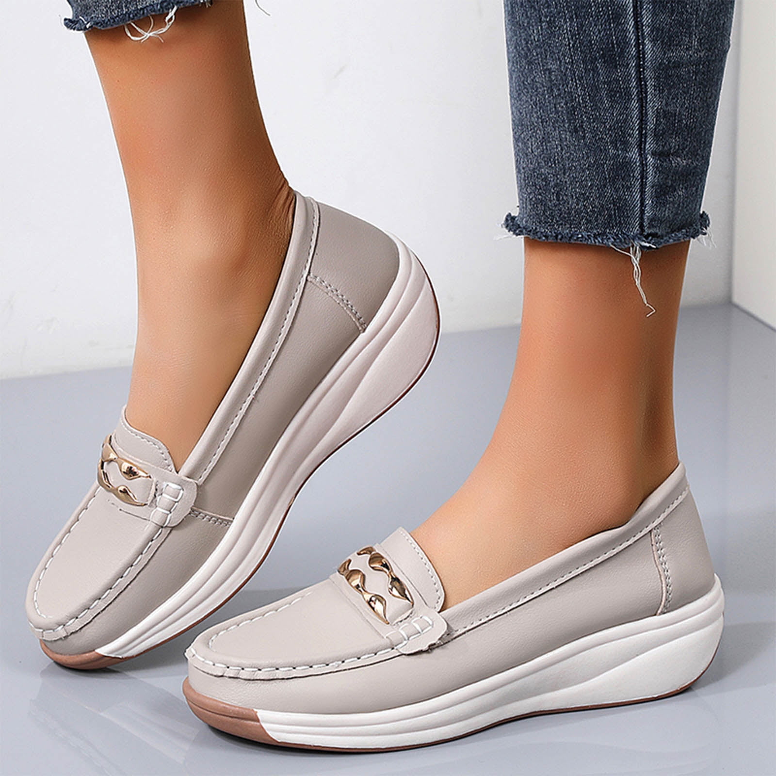 Mocassins Orthopédiques Pour Femme - Chaussures Habillées En