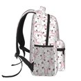 thumbnail image 3 of Pofeuu Cute Rabbit Print Backpack for Men and Women - Basic Bookbag Casual Daypack Backpacks for College Work Travel-One Size, 3 of 5