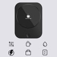 thumbnail image 7 of Coffee Mug Warmer, Heated Coffee Mug Rechargeable for Desk, Home, Office, and Travel, Mug Warmer for Coffee, Beverage, Candle, Milk, Tea (Black), 7 of 7
