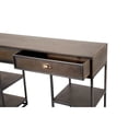 thumbnail image 2 of Tripar International 19633 Metal Desk with Shelves, Bronze - Rectangular, 2 of 5