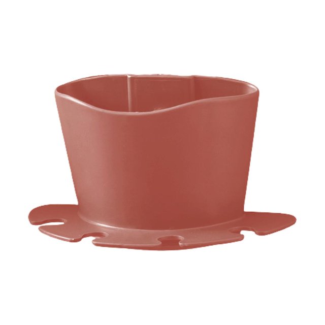 Soporte multifunción para cepillo de dientes de pared, estante de almacenamiento de pasta de dientes, afeitadora, dispensador de cepillo de dientes, organizador de baño, rojo Feliz Sencillez