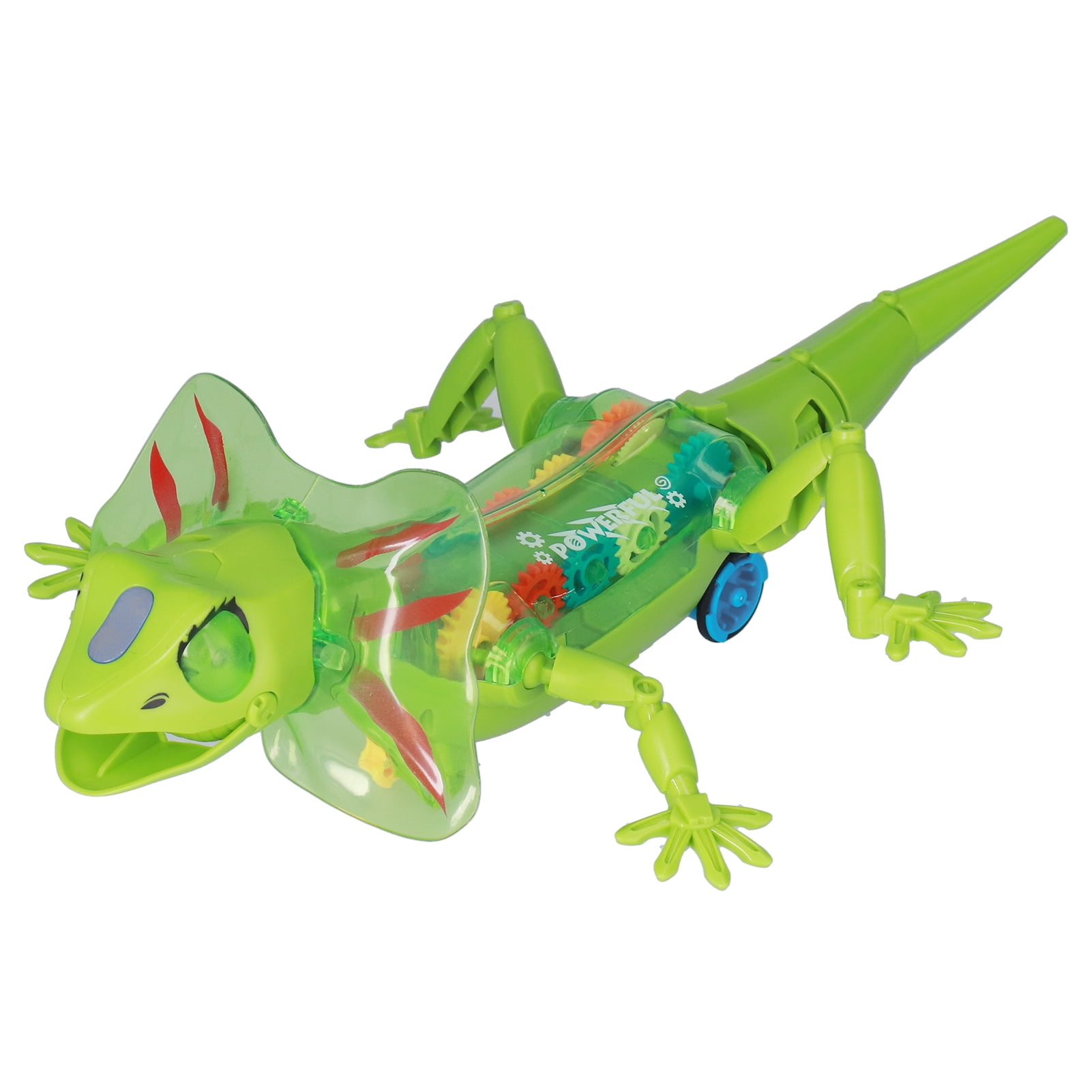 Electric Lizard Toy, Tansparent Back Walking Lizard Model For Kids 