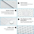 thumbnail image 4 of Full Body Spa Bath Mattress Cushion Pillow Soft Quilted Bathtub Mat with Breathable,Foam Bathtub Mat,Bath Tub Mat, 4 of 8