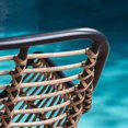 thumbnail image 5 of Mōd Furniture Bali 3-Piece Modern Outdoor Chat Set with Hand Woven All-Weather Wicker and Stylish Boho Navy Cushions, BALI3PC-NVY, 5 of 13