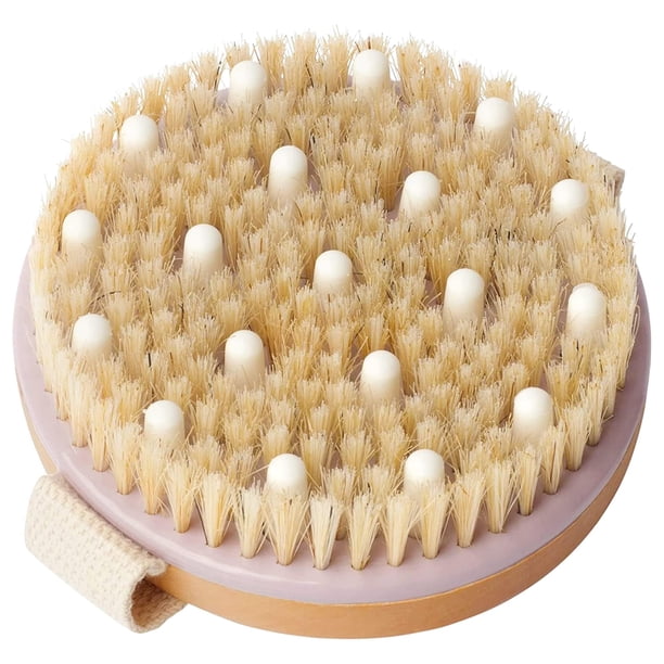 Cepillo corporal con cepillado en seco MainBasics para el drenaje linfático