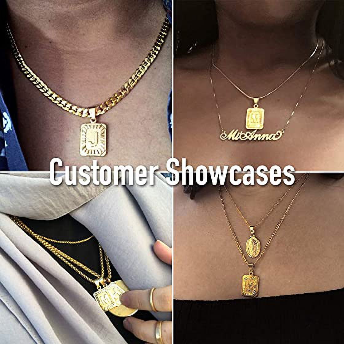 Buy Gold Filled Initial Necklace, Gold Letter Necklace Gold Necklace Gold  Initial Necklace Bridesmaid Gift Delicate Necklace Simple Gold Jewelry  Online in India - Etsy