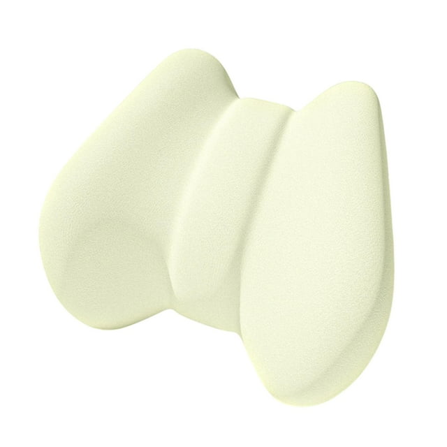 Almohada trasera almohada lumbar almohada cómoda con regalos de correa de oficina suave en casa Beige