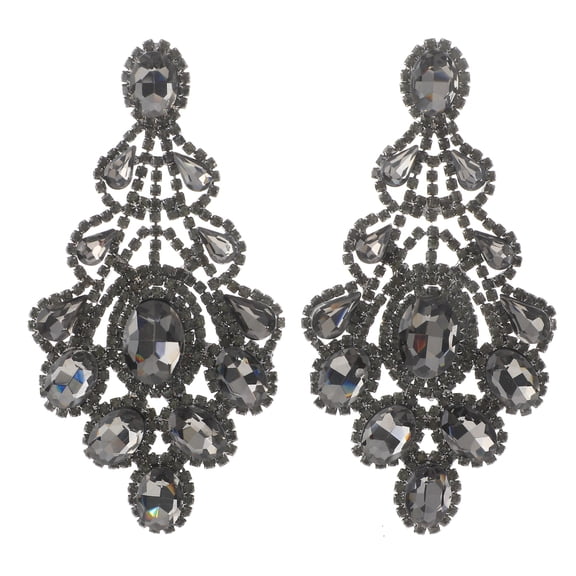 Rhinestone Post Earrings