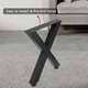 thumbnail image 4 of Resistente Mesa Legs 16 Inch X-Shape Metálico Coffee Mesa Legs Bench Legs Set de 2 cm de Alturaogar cm de ProfundidadIY Projects, 4 of 7