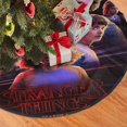 thumbnail image 2 of Falda para árbol de Navidad de Stranger Things, suave y divertida, decoración navideña navideña de granja de 30", 2 of 4