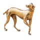 thumbnail image 2 of Estatuilla de perro de latón, estatua de perro, minicolección de animales, adorno de perro para estantería, sala de estar, hogar, oficina,, 2 of 9