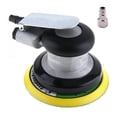 thumbnail image 4 of Vacuum Matte Surface Circular Pneumatic Sandpaper Random Orbital 5 Inch Air Sander Polished Grinding Machine with 10 Sandpaper ,High Dust Collection Efficiency, 4 of 7