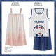 thumbnail image 3 of 2023 verano nuevo estilo algodón pareja pijamas Doraemon impresión camisola camisola camisola, 3 of 4