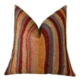 thumbnail image 1 of Plutus Red Earth Handmade Throw Pillow, (Double sided 18" x 18"), 1 of 1