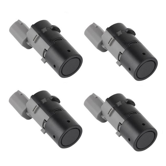 Riwcyla 4pcs Reverse Backup Parking Assist Sensor Reversing Parking Sensor, 66206989069, Replacement For E39 E46 E53 E60 E61 E63 X5
