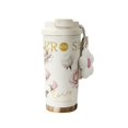 thumbnail image 1 of 500mL Stainless Steel Leakproof Travel Mug with Ceramic Coating Floral Print, 1 of 6